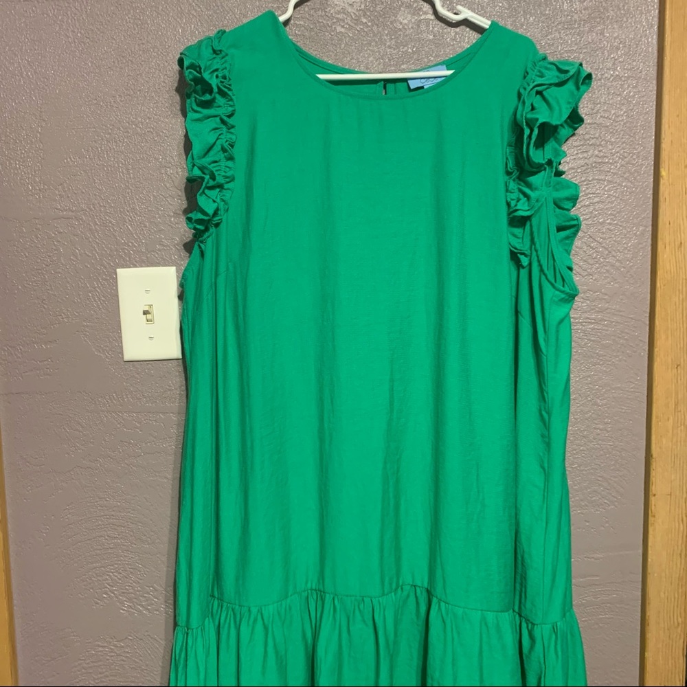 Green CeCe Plus Size Dress